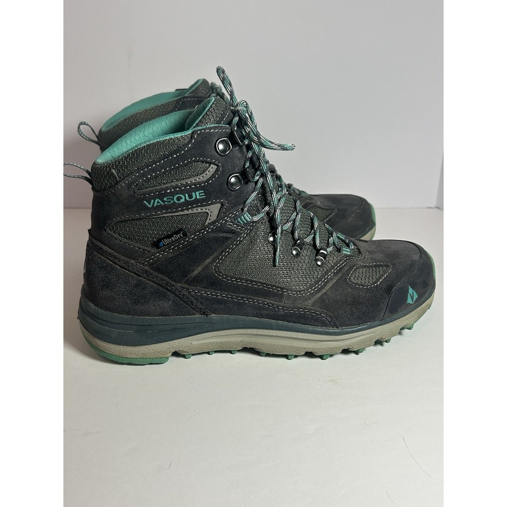 Vasque Boots Womens‎ 7M Gray Mesa Trek Ultra Dry  Hiking Trails Mountains 7449